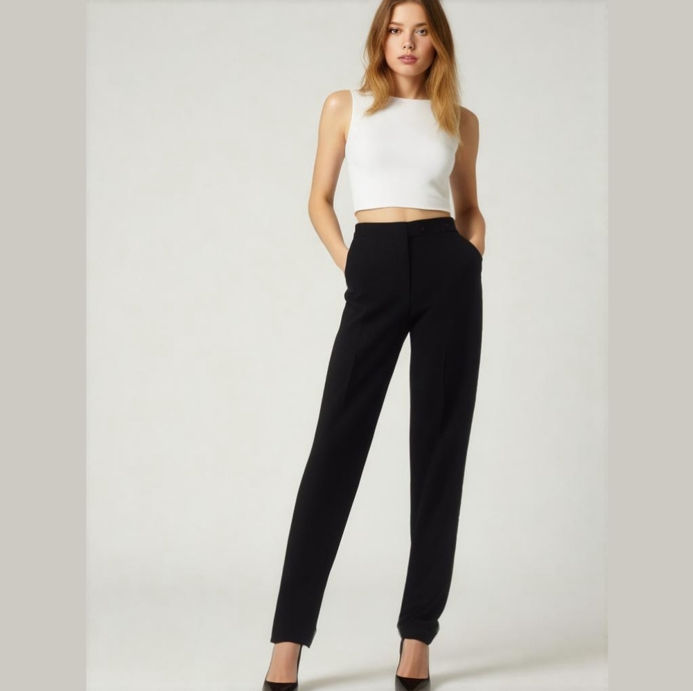 Calvin Klein NWTCloset Staple : Black Career Pants for Every Occasion